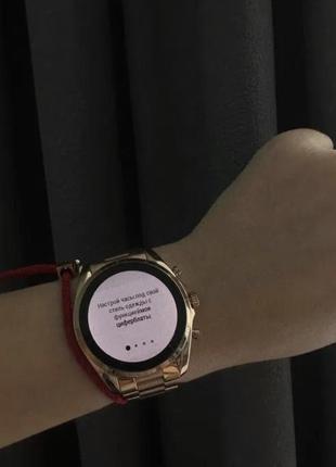 Жіночий годинник michael kors smartwatch6 фото