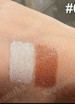 Карандаш для контуринга лица двухсторонний 2 в 1 lameila colour geomety contouring...