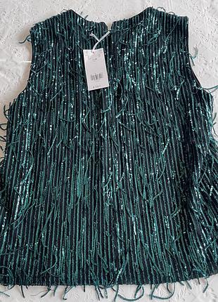 Кофта без рукавов