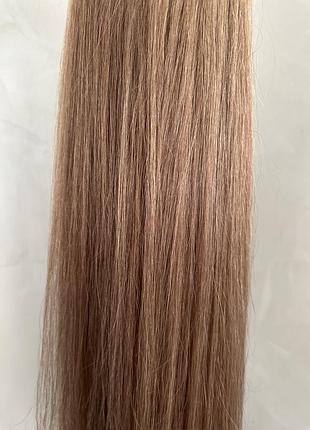 Натуральне русые волосы для наращивания