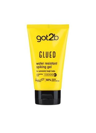 Гель для укладки волос и бровей got2b glued water resistant spiking glue сильная фиксация, водостойкий, 150 мл
