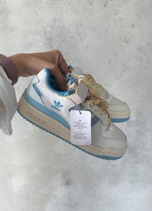 Женские кроссовки адедас adidas forum 84 low blue