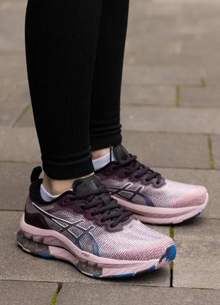 Кросівки asics gel-kinsei blast pink bordo2 фото