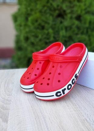 Крокси crоcs червоні