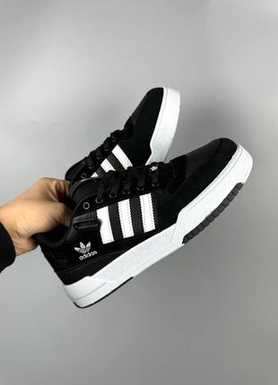 Adidas forum low black5 фото