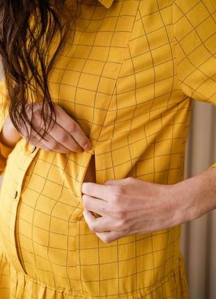 Платье для беременных, будущих мам, для кормления свободного кроя2 фото