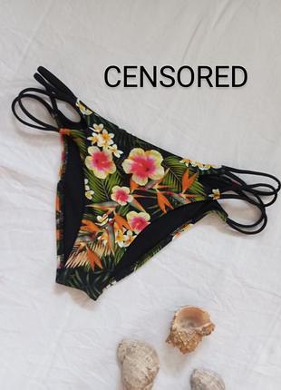 Новые плавки низ от купальника бренда censored цветочный принт u9 10 eur 38