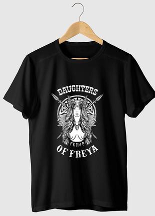 Націоналістична футболка з принтом донька фреи