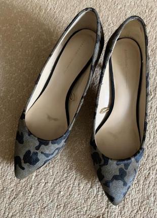 Туфли zara 36 р. кожа