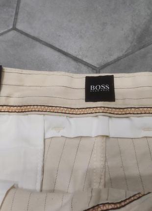 Штаны hugo boss tapered fit size 34×32 original лен/котон4 фото