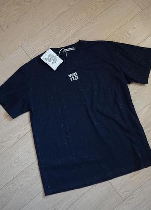 Сияющая футболка alexander wang