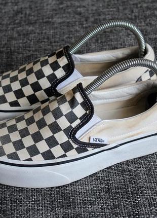 Кеды слипоны на высокой подошве vans оригинал4 фото