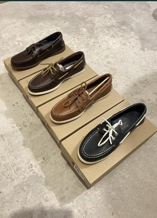 Чоловічі топсайдери мокасіни sperry