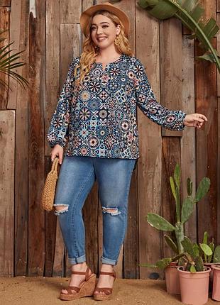 Блузка с пышными руками