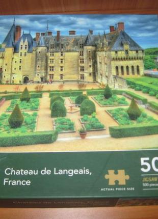 Пазли"jigsaw" 500 шт. " chateau de langeais france"