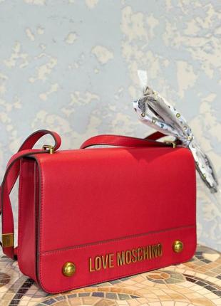 Оригінальна жіноча сумка love moschino