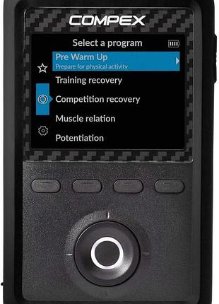 Мышечный стимулятор compex sport elite 3.0 ems / tens тренажер для мышц 10 программ
