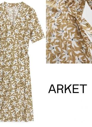 Міді сукня з запахом arket