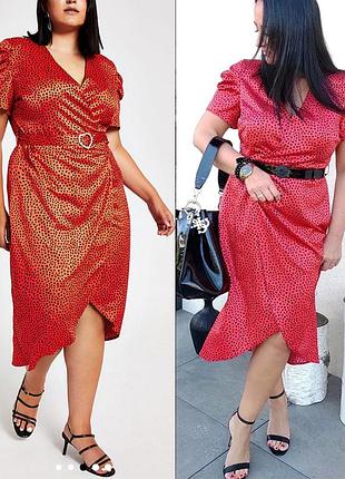 Sale👗 чудова атласна сукня river island 48-50