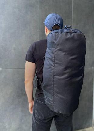 Сумка рюкзак для путешествий тренировок, дорожная, из отделения для обуви из ткани