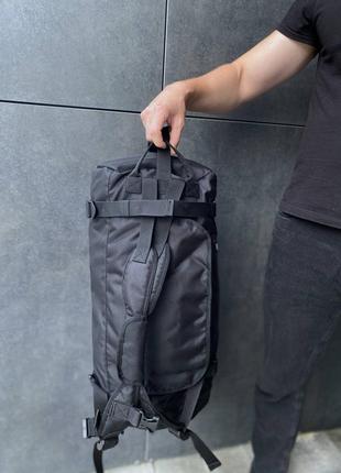 Сумка рюкзак для путешествий тренировок, дорожная, из отделения для обуви из ткани