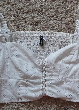 Топ із прошви h&m великий розмір