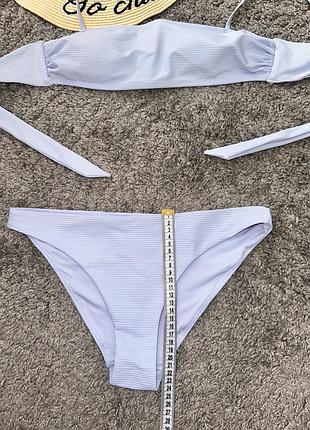 Стильный купальник в рубчик, h&m, р.м3 фото