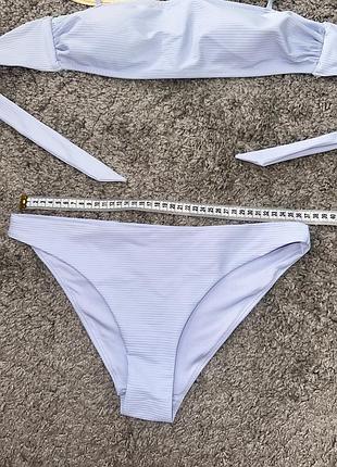 Стильный купальник в рубчик, h&m, р.м2 фото