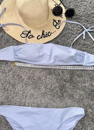 Стильный купальник в рубчик, h&m, р.м4 фото