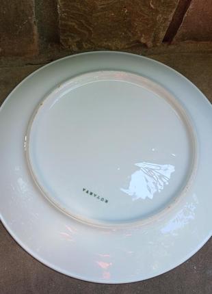 Декоративная интерьерная фарфоровая тарелка katanya.