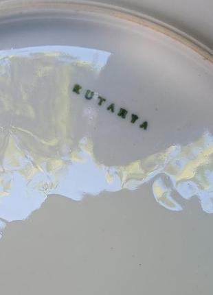 Декоративная интерьерная фарфоровая тарелка katanya.