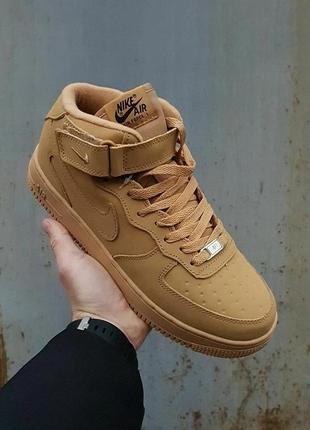 Nike air force 1 high ❄ winter •khaki• 41