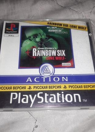 Гра tom clancy’s rainbow six lone wolf ps1 playstation 1 ps one диск game cd радуга 6 плейстейшн