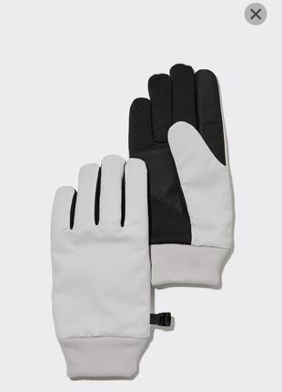 Дитячі терморукавички uniqlo heattech з сенсорним екраном