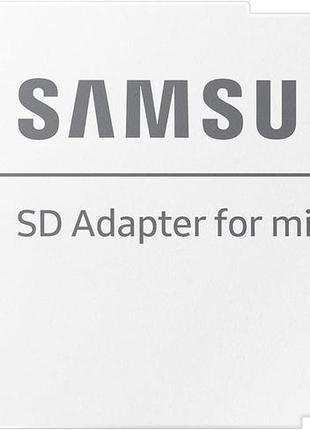 Карта пам'яті samsung microsdxc 128gb c10 uhs-i r130mb/s evo plus + sd (mb-mc128ka/eu)3 фото