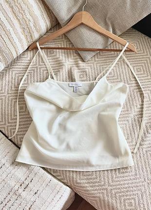 Майка блуза блузка білизняна молочна s