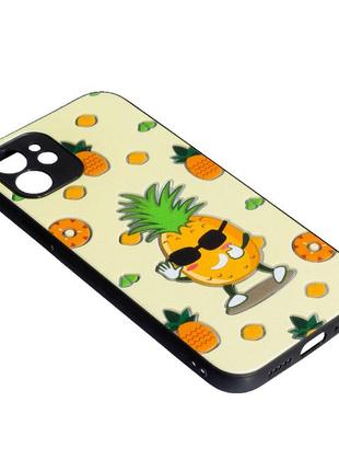 Накладка summer hits apple iphone 12,  ананас