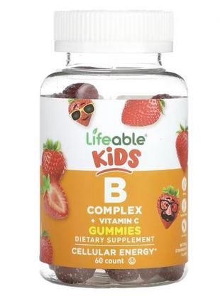 Вітаміни b-complex + вітамін с для дітей, желейки