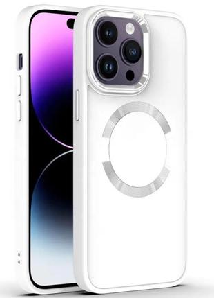 Tpu чохол bonbon metal style with magsafe для apple iphone 13 pro (6.1")