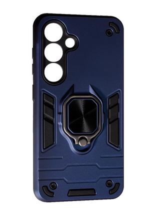 Накладка antishock samsung s24 plus, dark blue