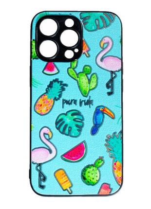 Накладка summer hits apple iphone 13 pro max, тропік