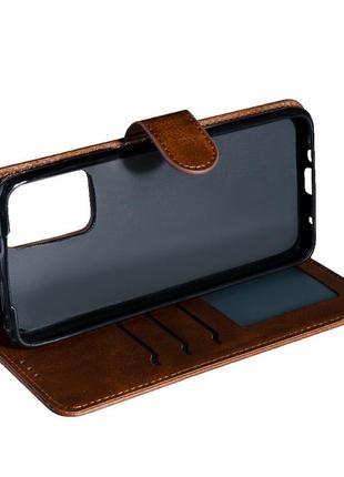 Flip cover "business" xiaomi redmi note 12 s (4g),  dark brown