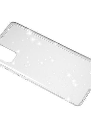 Силікон clear shine samsung a41,  transparent
