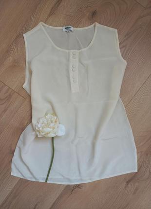 Milano pura-seta шелковая блуза 100% silk s-m-размер.