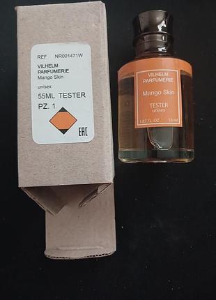 Совершенство! тестер duty free! нишевый элитный парфюм-унисекс vilhelm parfumerie mango skin 55ml абсолютно новый испания