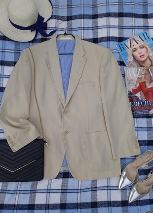 Лляний піджак -блейзер marks & spencer