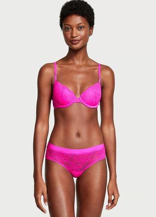 Трусики рожеві (фуксія) безшовні чікі оригінал victoria’s secret