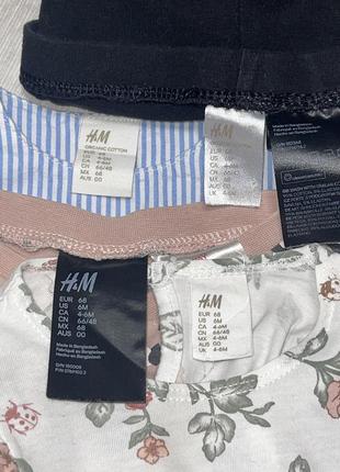 Комплект одежды h&m, 4-6мес10 фото