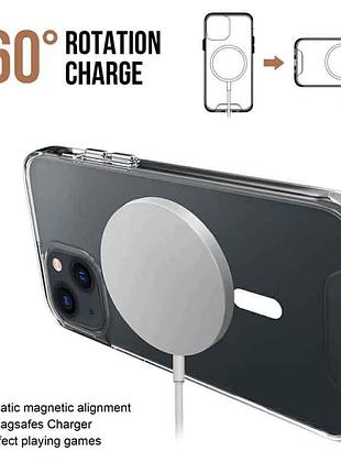 Чохол tpu space case with magsafe для apple iphone 14 (6.1") 2