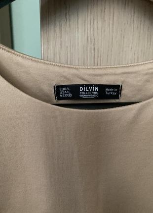 Боді dilvin бежевий